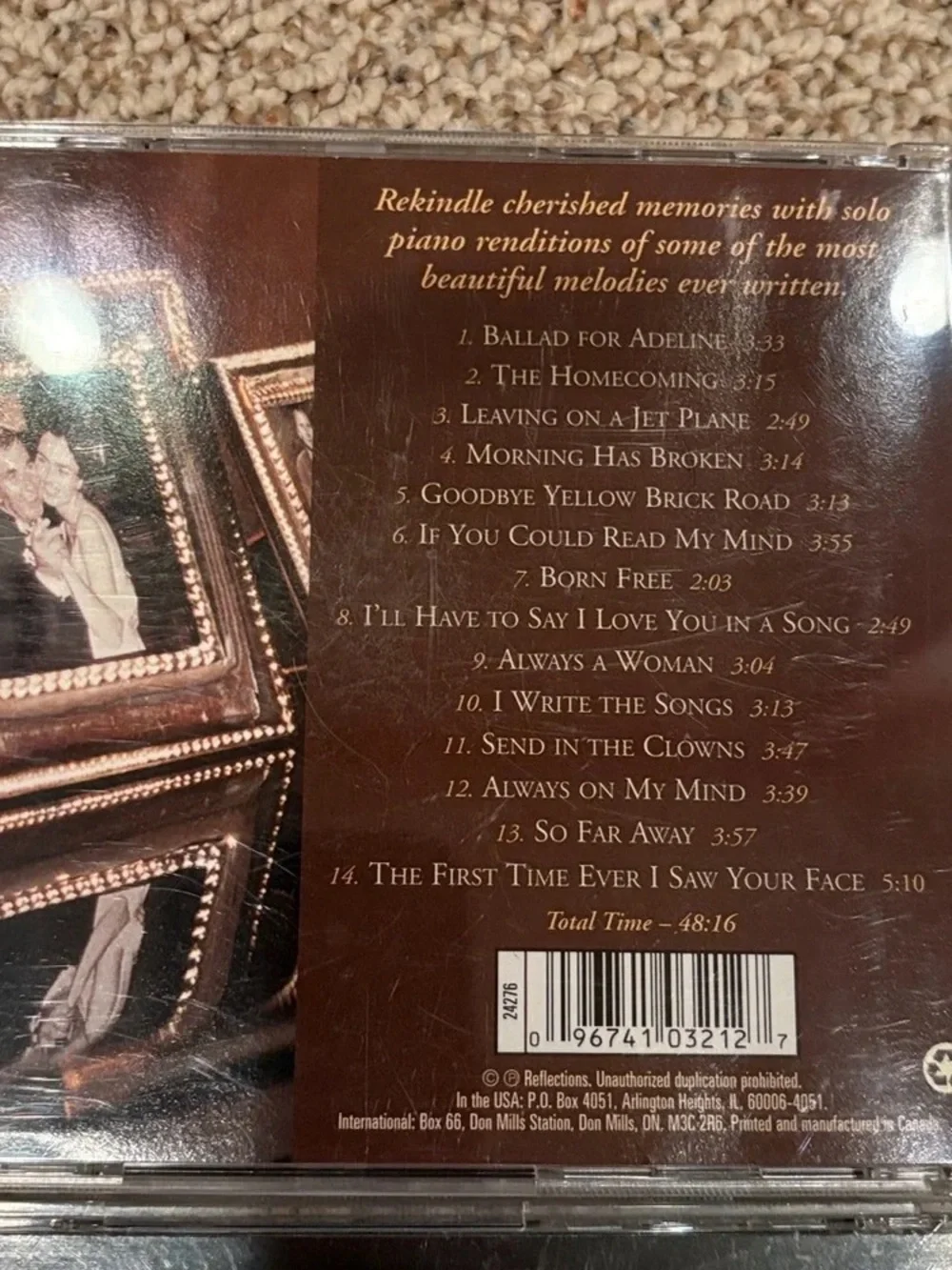 Piano Memories & Classical Piano CD Lot - Green, Brown, Gold Covers - Picture 2 of 4
